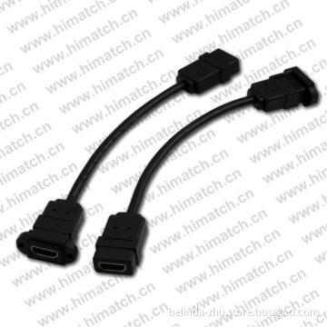 High Speed Panel Mount HDMI Female Cable